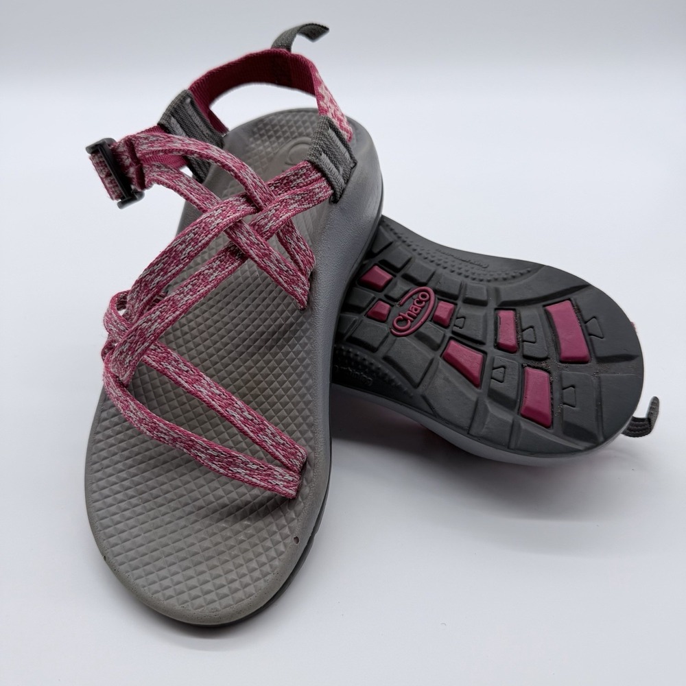 Girls Chaco ZX/1 Classic Rend Pink Kids Waterproof Sport Sandals Size 3 Hiking